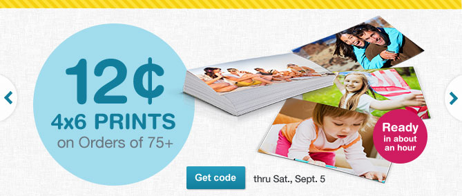 12¢ Photo Prints From Walgreens!
